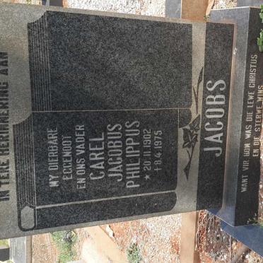 JACOBS Carel Jacobus Philippus 1902-1975