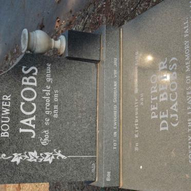 JACOBS Bouwer :: DE BEER Petro nee JACOBS