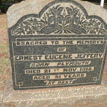 JEFFERY Ernest Eugene -1918