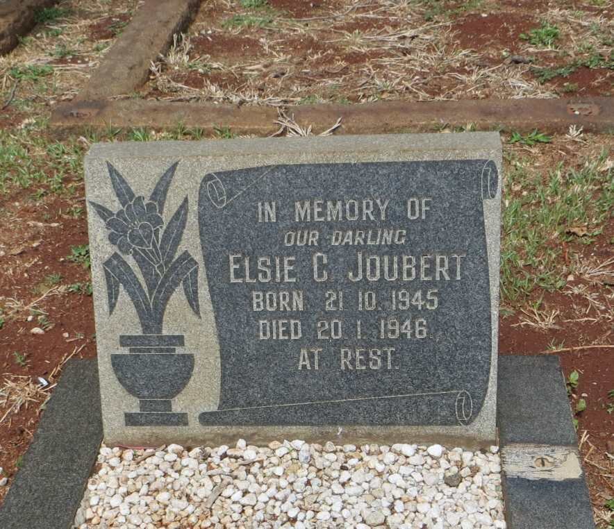JOUBERT Elsie C. 1945-1946