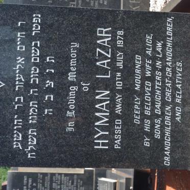 JOFFE Hyman Lazar -1978