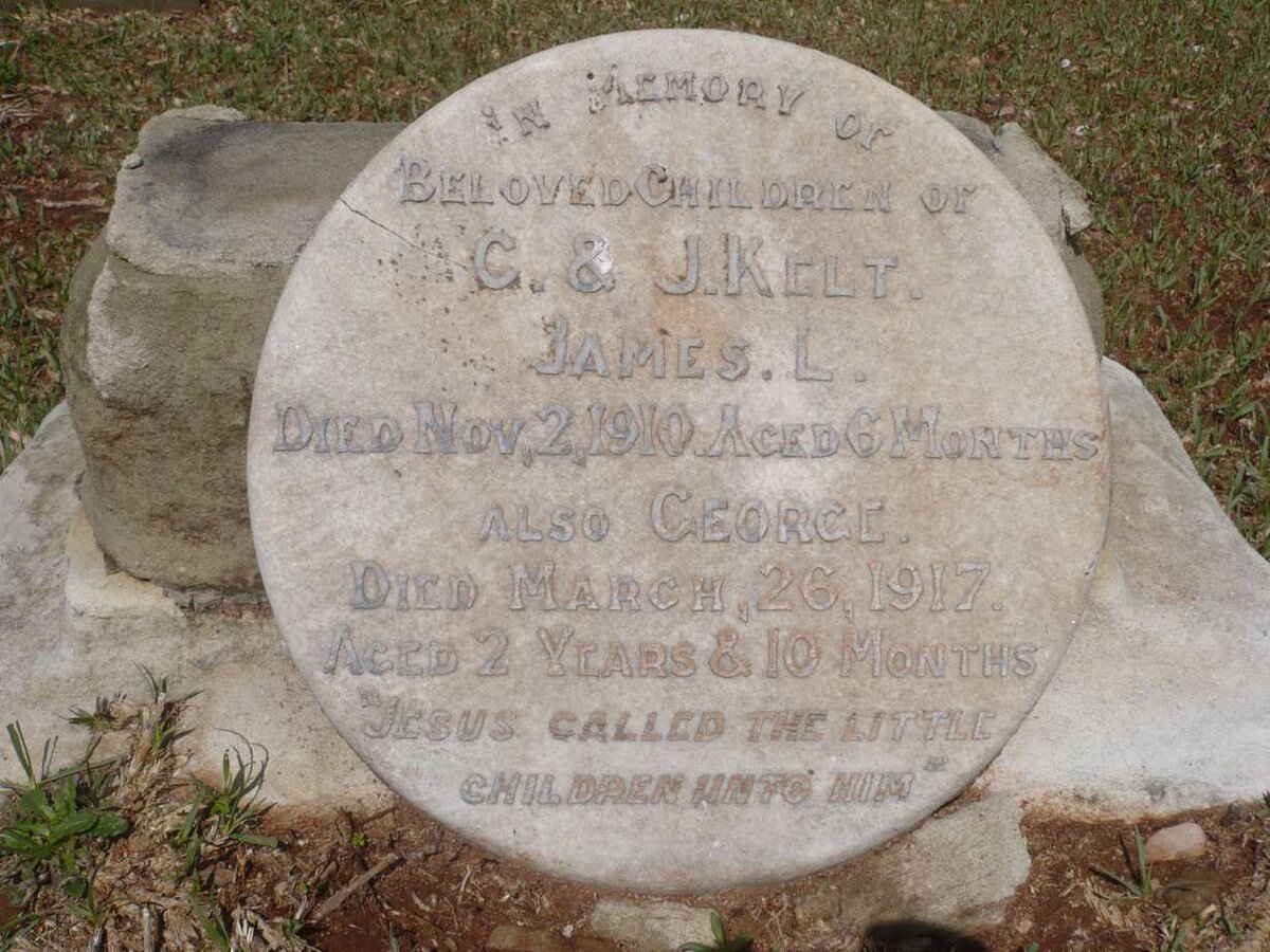 KELT James J. -1910 :: KELT George -1917