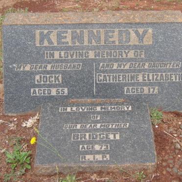 KENNEDY Jock &amp; Bridget :: KENNEDY Catherine Elizabeth