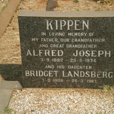 KIPPEN Alfred Joseph 1882-1975 :: LANDSBERG Bridget 1908-1967