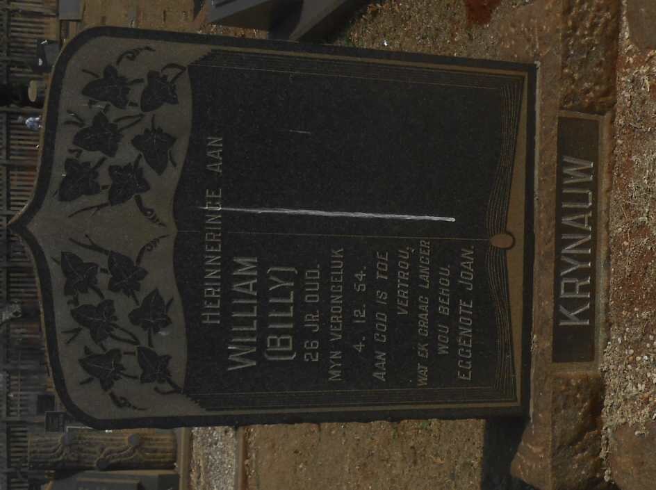 KRYNAUW William -1954