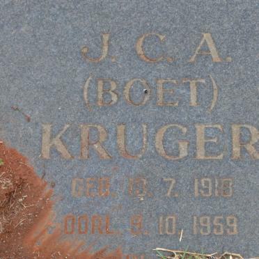 KRUGER J.C.A. 1918-1959