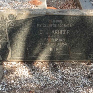 KRUGER C.J. 1871-1954