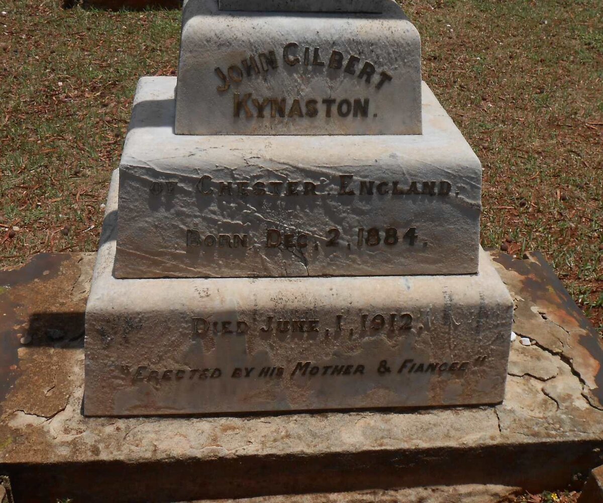 KYNASTON John Gilbert 1884-1912