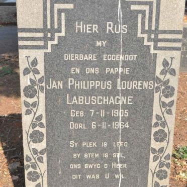 LABUSCHAGNE Jan Philippus Lourens 1905-1964