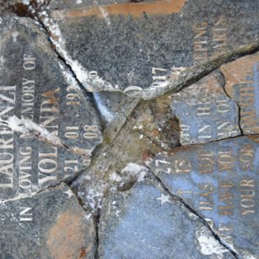 LAURENZI Yolanda 192?-???0 &amp; ? 1917-