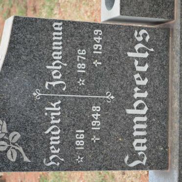 LAMBRECHS Hendrik 1861-1948 &amp; Johanna 1876-1949