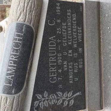 LAMPRECHT Gertruida C. 1900-1984