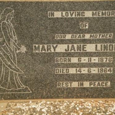 LINDEQUE Mary Jane 1876-1964