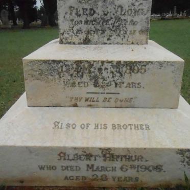 LOW Fred J. -1895 :: LOW Albert Arthur -1905