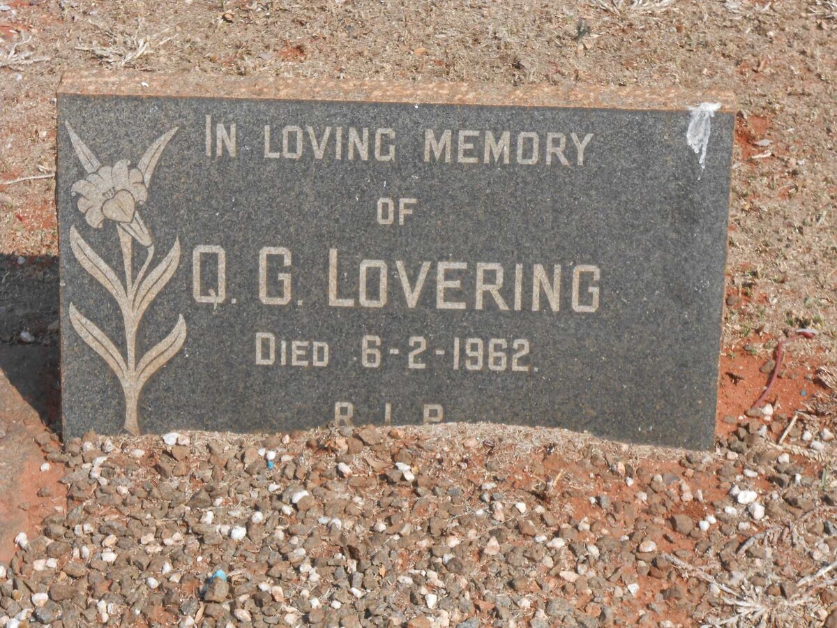 LOVERING Q.G. -1962