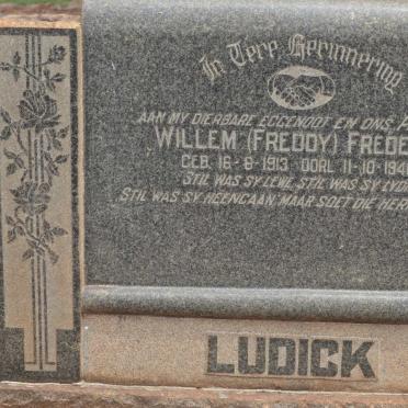 LUDICK Willem Frederick 1913-1946