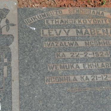 MABENA Levy 1924-1947