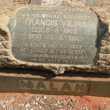 MALAN Francis Vieira 1903-1952