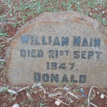 MAIN William -1947 :: ? Donald