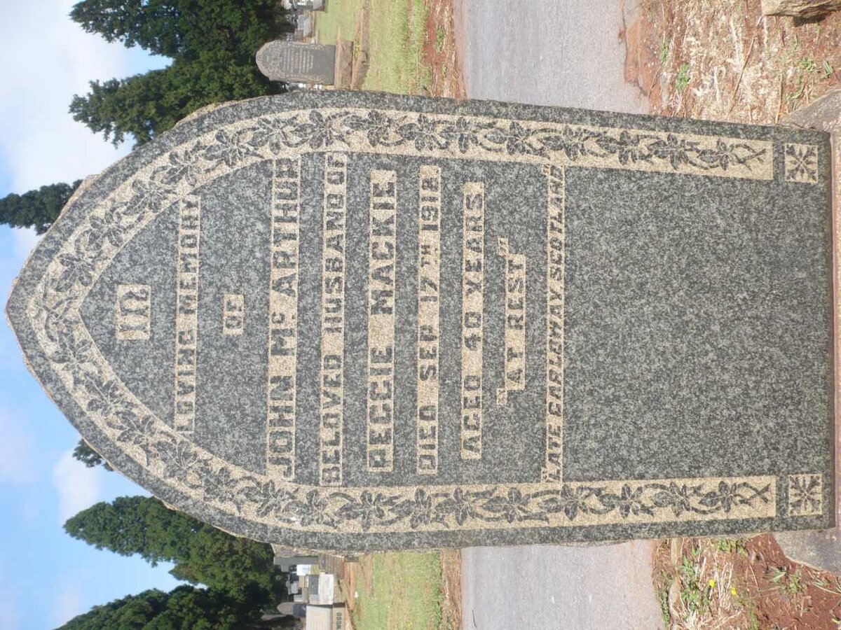 MacKIE John McArthur -1918