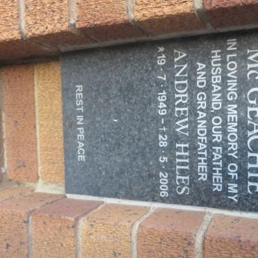 McGEACHIE Andrew Hiles 1949-2006