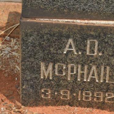 McPHAIL A.D. 1892
