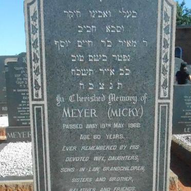 MEASNICK Meyer -1968