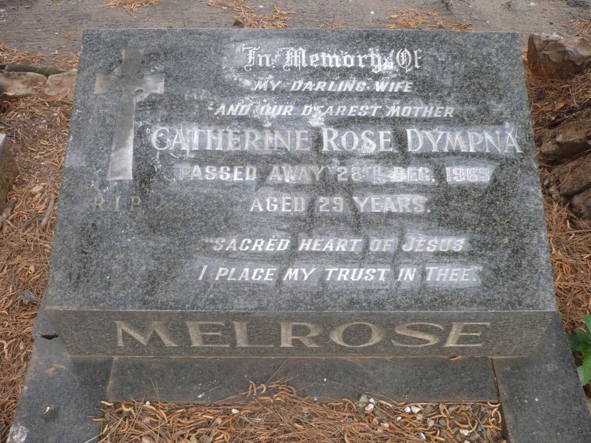MELROSE Catherine Rose Dympna -1963