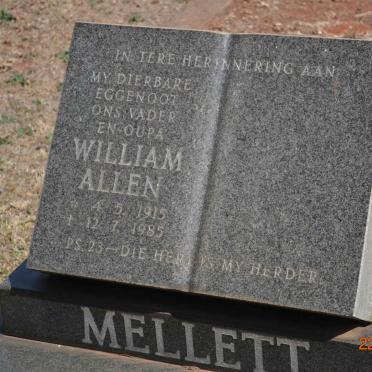 MELLETT William Allen 1915-1985
