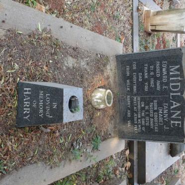 MIDLANE Edward E. -1962 &amp; Fanny J. MARE -1976 :: MIDLANE Harry