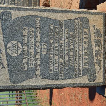 MIASNICK Hyman Joseph -1934