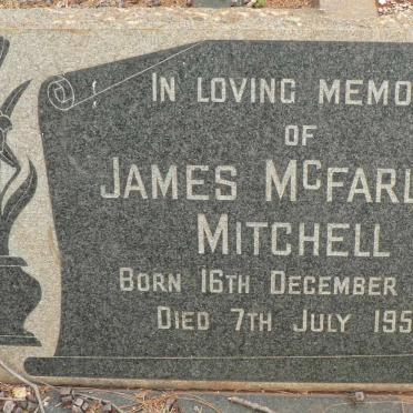 MITCHELL James McFarlane 1903-1957