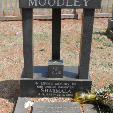MOODLEY Sharmala 1958-1964