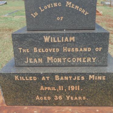 MONTGOMERY William -1911