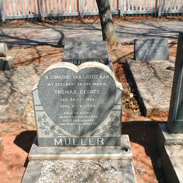 MULLER Thomas George 1896-1959