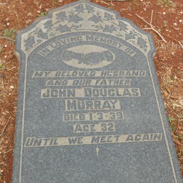 MURRAY John Douglas -1939