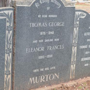MURTON Thomas George 1875-1949 &amp; Eleanor Frances 1883-1959