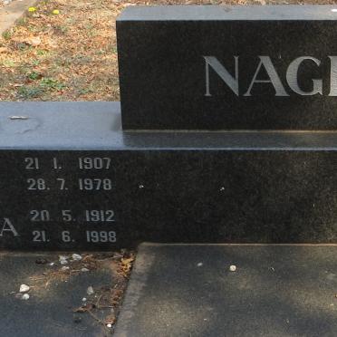 NAGEL Jan 1907-1978 &amp; Loeba 1912-1998