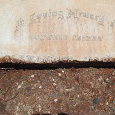 NAPIER Alexander 1867-1912 & Jessie White MURPHY nee WALKER -1915