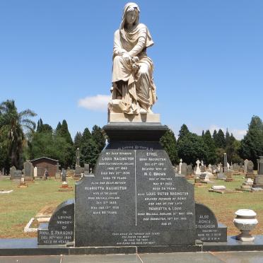 NAGINGTON Louis 1860-1935 &amp; Henrietta 1859-1939 :: PARSONS Anna S. -1926 :: NAGINGTON Louis Victor 1886-1943