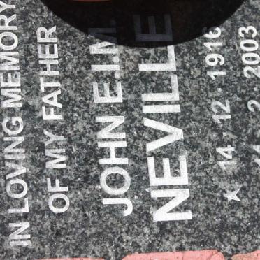 NEVILLE John E.I.M. 1916-2003