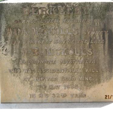 NICHOLLS Berkeley -1906