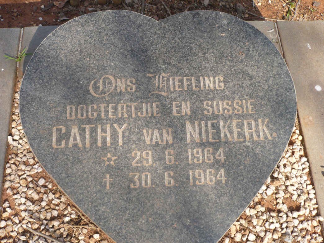 NIEKERK Cathy, van 1964-1964