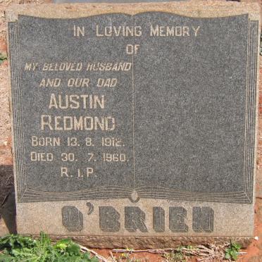O'BRIEN Austin Redmond 1912-1960