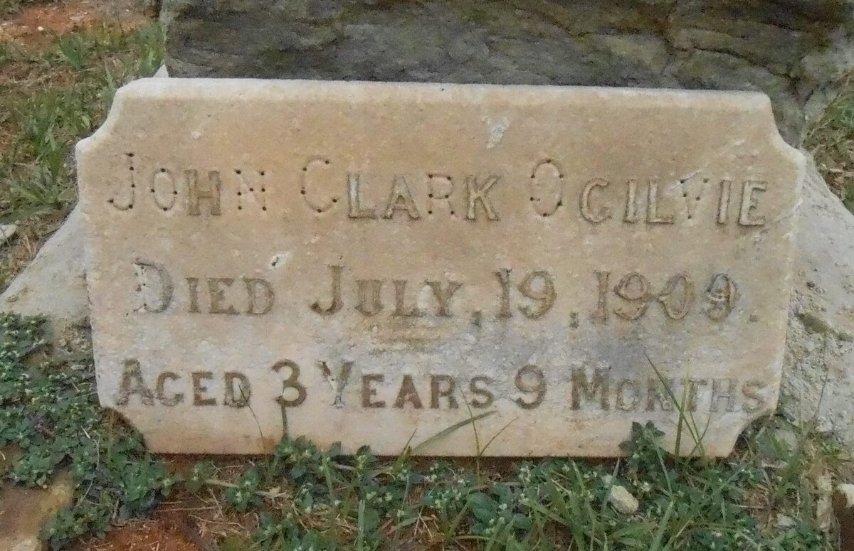 OGILVIE John Clark -1909