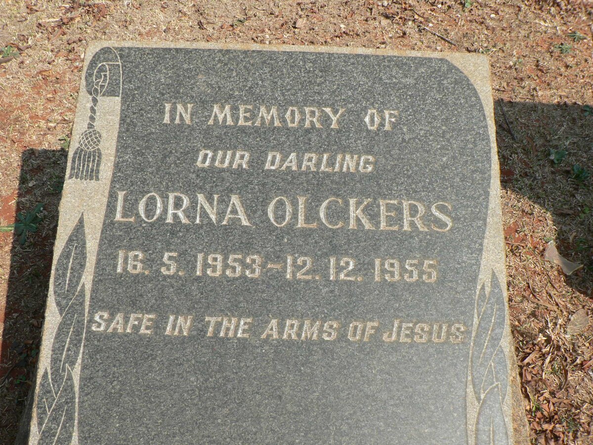OLCKERS Lorna 1953-1955