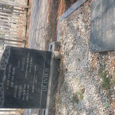 OLIVIER Jeremias Cornelius 1882-1957 &amp; Maria Elizabeth SAAYMAN 1883-1950 :: GREYLING Hennah 1925-1981