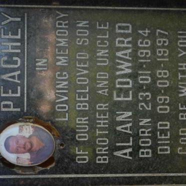 PEACHEY Alan Edward 1964-1997