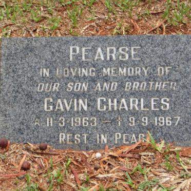 PEARSE Gavin Charles 1963-1967