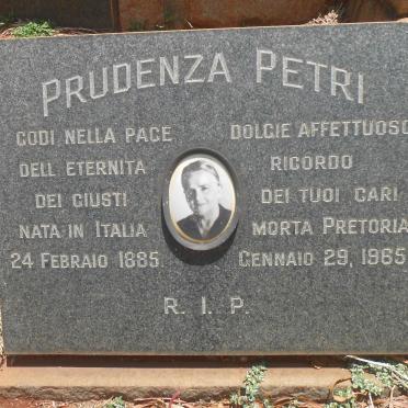 PETRI Prudenza 1885-1965